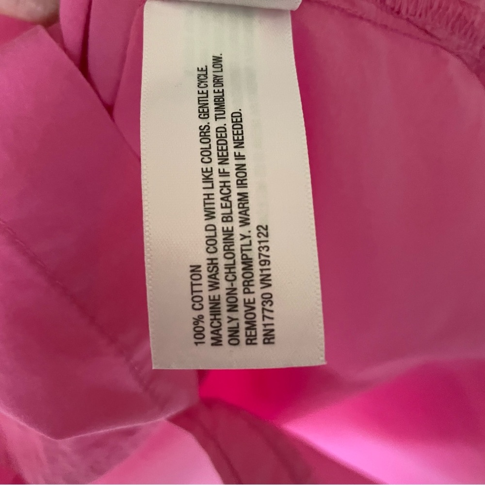 UNIVERSAL THREAD Oversized Pink Button-Down Shirt… - image 5